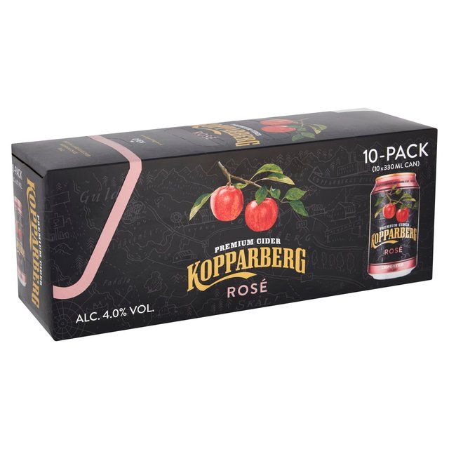 Kopparberg Rose Cider 10x330ml Beer & Cider M&S Default Title  