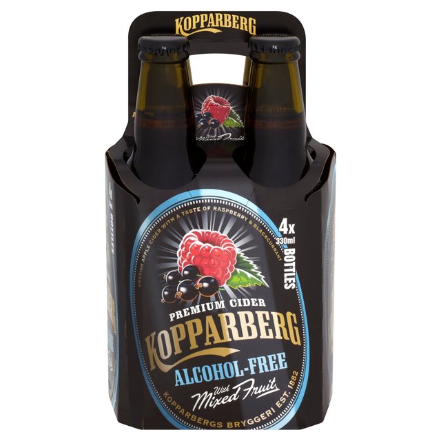 Kopparberg Alcohol Free Mixed Fruit Cider Bottles