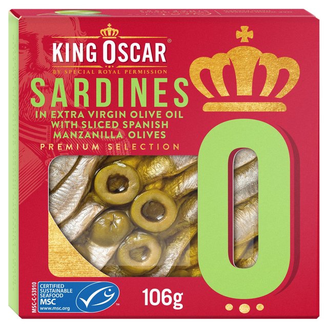 Sardines with Sliced Manzanilla Olives in Extra Virgin Olive Oil