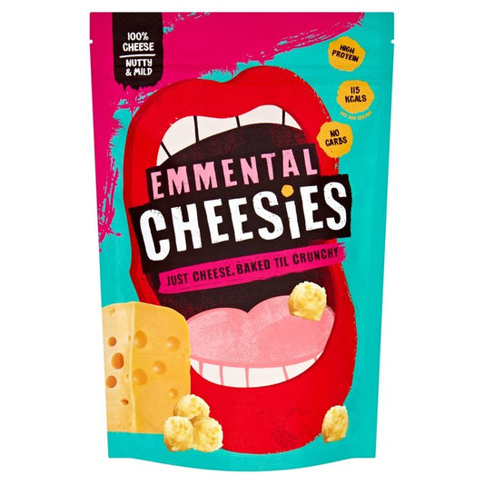 Cheesies Emmental Crunchy Popped Cheese Keto M&S   