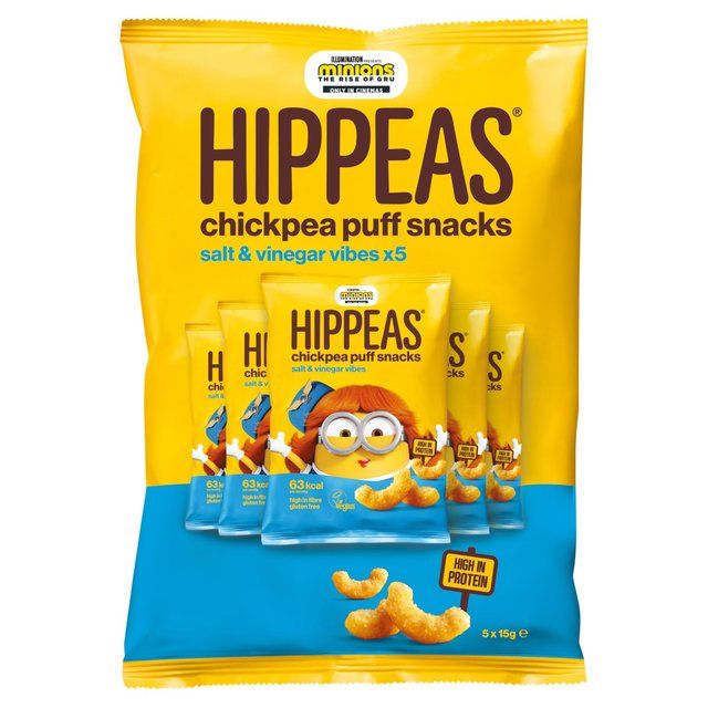 Hippeas Chickpea Puffs - Salt & Vinegar Multipack Food Cupboard M&S Default Title  