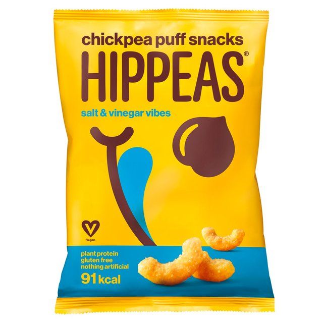 Hippeas Chickpea Puffs - Salt & Vinegar Vibes Crisps, Nuts & Snacking Fruit M&S Default Title  