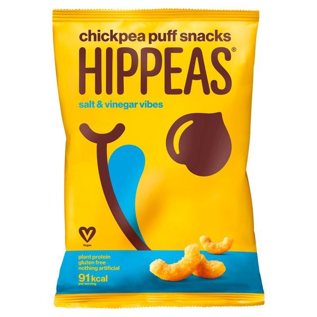 Hippeas Chickpea Puffs - Salt & Vinegar Food Cupboard M&S   