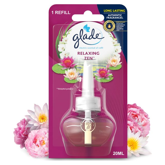 Glade Electric Refill Relaxing Zen Scented Oil Plugin Accessories & Cleaning M&S   