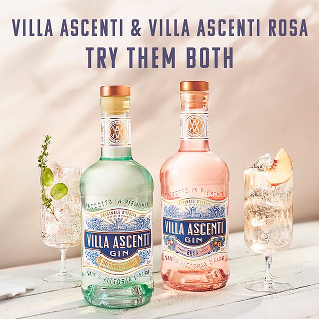 Villa Ascenti Rosa Flavoured Gin BEER, WINE & SPIRITS M&S   