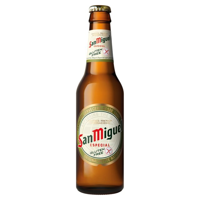 San Miguel Gluten Free Lager Beer Bottles