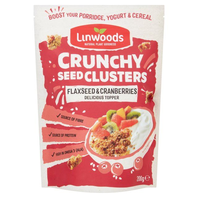 Linwoods Crunchy Seed Clusters Flaxseed & Cranberry