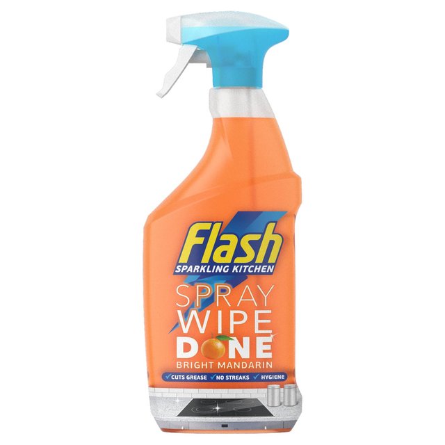 Flash Spray Wipe Done Kitchen Mandarin