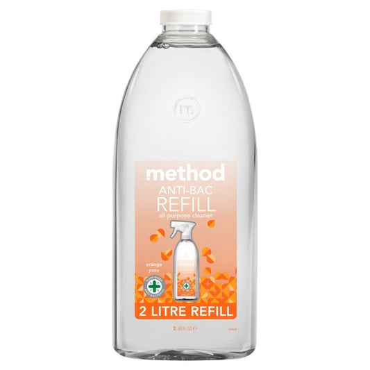 Method Antibacterial All Purpose Cleaner Refill Orange Yuzu Accessories & Cleaning M&S   