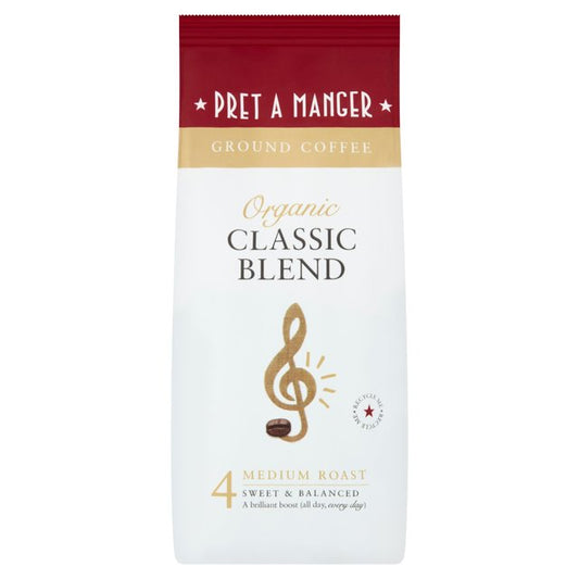 Pret A Manger Organic Classic Blend Ground Coffee GOODS M&S   