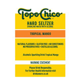 Topo Chico Tropical Mango Hard Seltzer Wine & Champagne M&S   