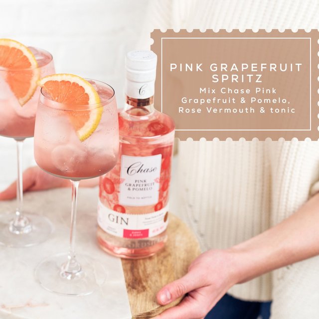 Chase Distillery Pink Grapefruit & Pomelo Gin GOODS M&S   