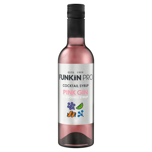 Funkin Pink Gin Flavoured Syrup Adult Soft Drinks & Mixers M&S Title  