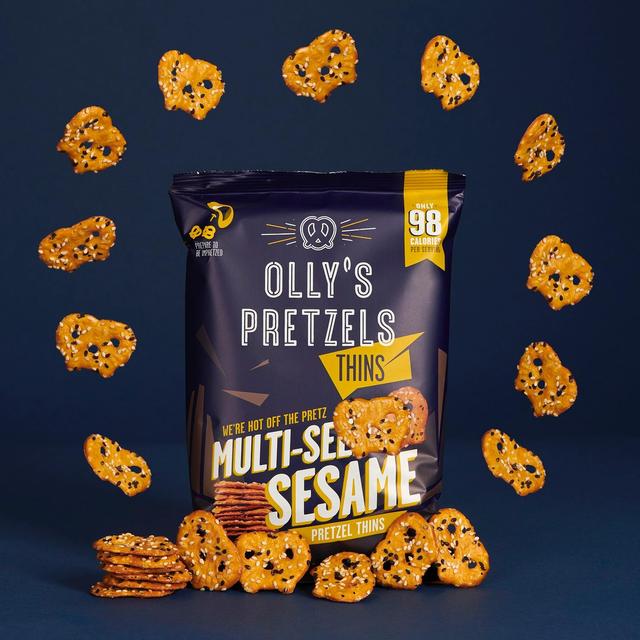 Olly's Pretzel Thins - Multi-Seed Sesame