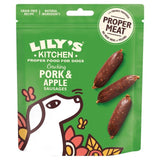Lily's Kitchen Dog Meaty Treats Cracking Pork and Apple Sausages Pet Supplies M&S   