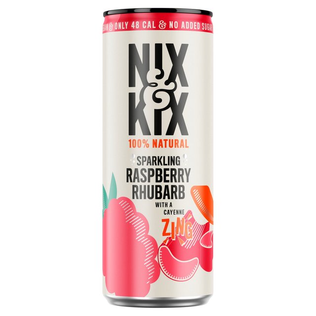 Nix & Kix Raspberry Rhubarb SOFT DRINKS, TEA & COFFEE M&S   