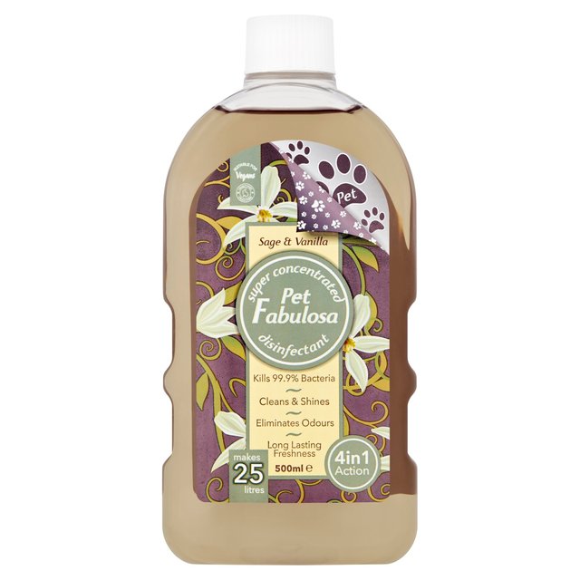 Fabulosa Concentrated Disinfectant Pet Sage & Vanilla