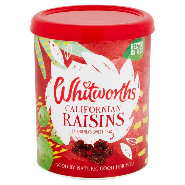 Whitworths Californian Raisin Tub Food Cupboard M&S   