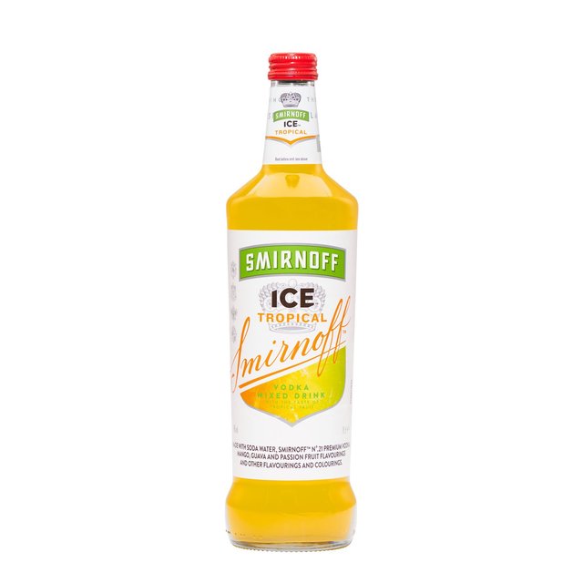 Smirnoff Ice Tropical Vodka Premixed Drink Liqueurs and Spirits M&S Title  