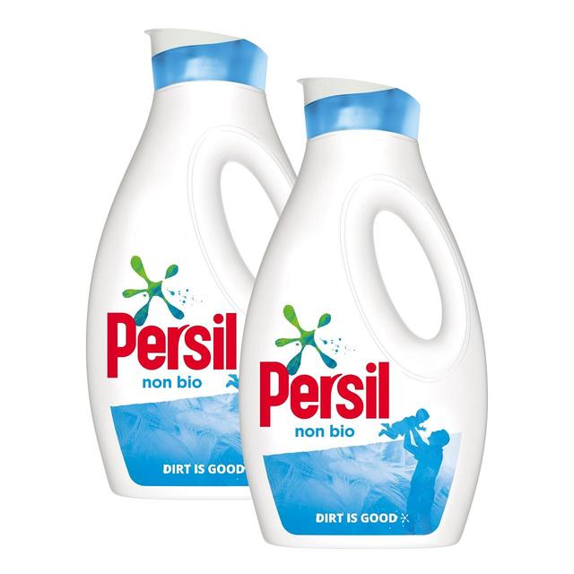 Persil Non Bio Laundry Washing Liquid 2X38 wash Accessories & Cleaning M&S   