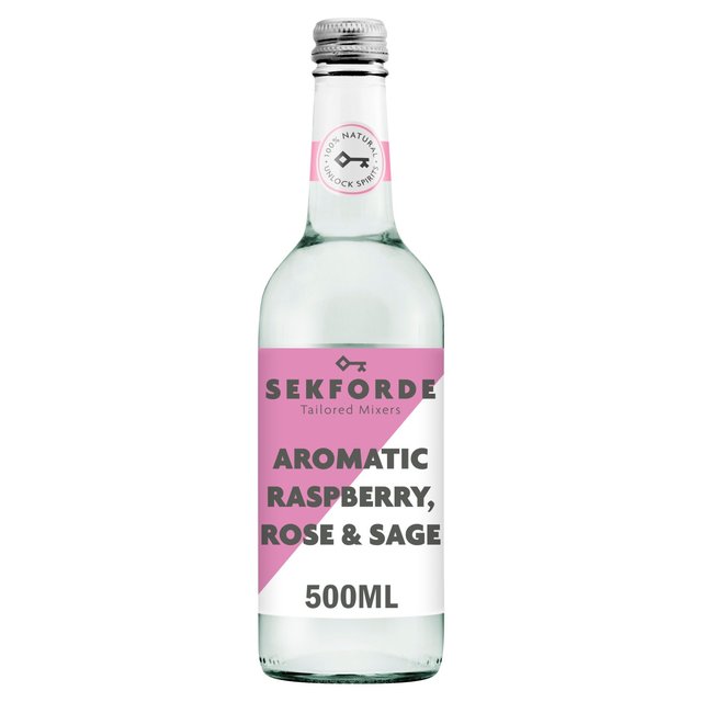 Sekforde Raspberry, Rose & Sage Soda Adult Soft Drinks & Mixers M&S Default Title  