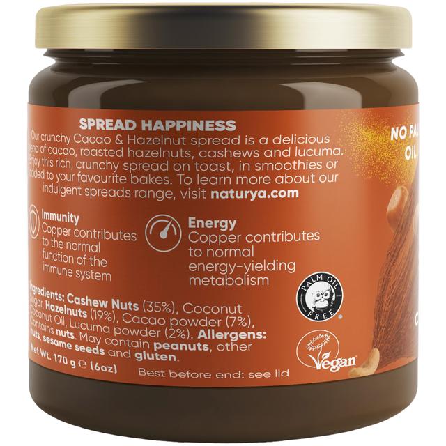 Naturya Superfood Spread Cacao & Hazelnut Crunchy