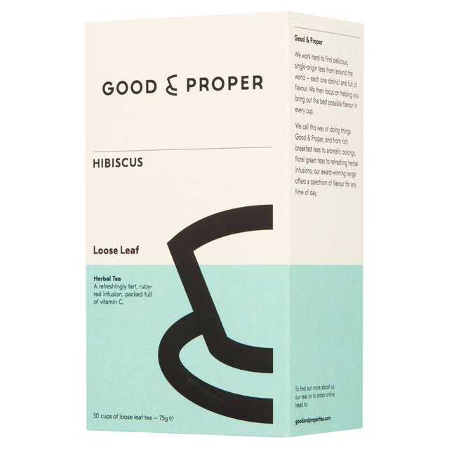 Good & Proper Tea - Loose Leaf Hibiscus Tea