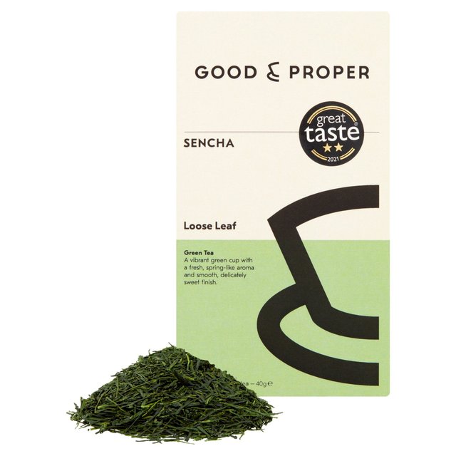 Good & Proper Tea - Loose Leaf Sencha Green Tea Tea M&S   