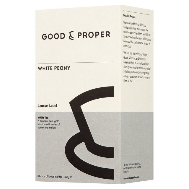 Good & Proper Tea - Loose Leaf White Peony White Tea Tea M&S Default Title  