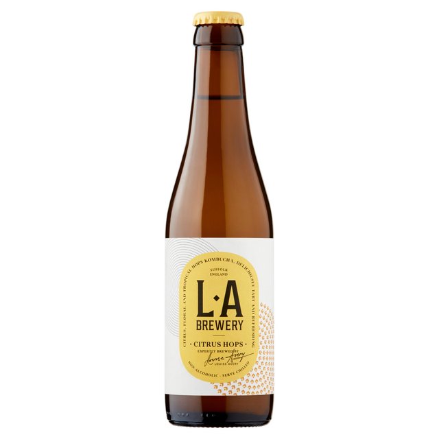 LA Brewery Citrus Hops Kombucha Adult Soft Drinks & Mixers M&S   