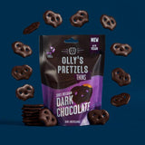 Olly's Pretzel Thins - Dark Chocolate Crisps, Nuts & Snacking Fruit M&S   