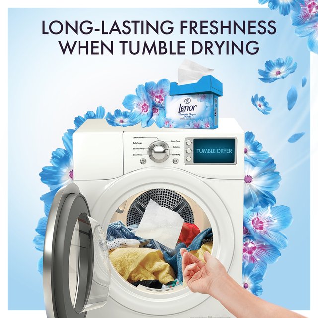 Lenor Fabric Tumble Dryer Sheets Spring Awakening Laundry M&S   