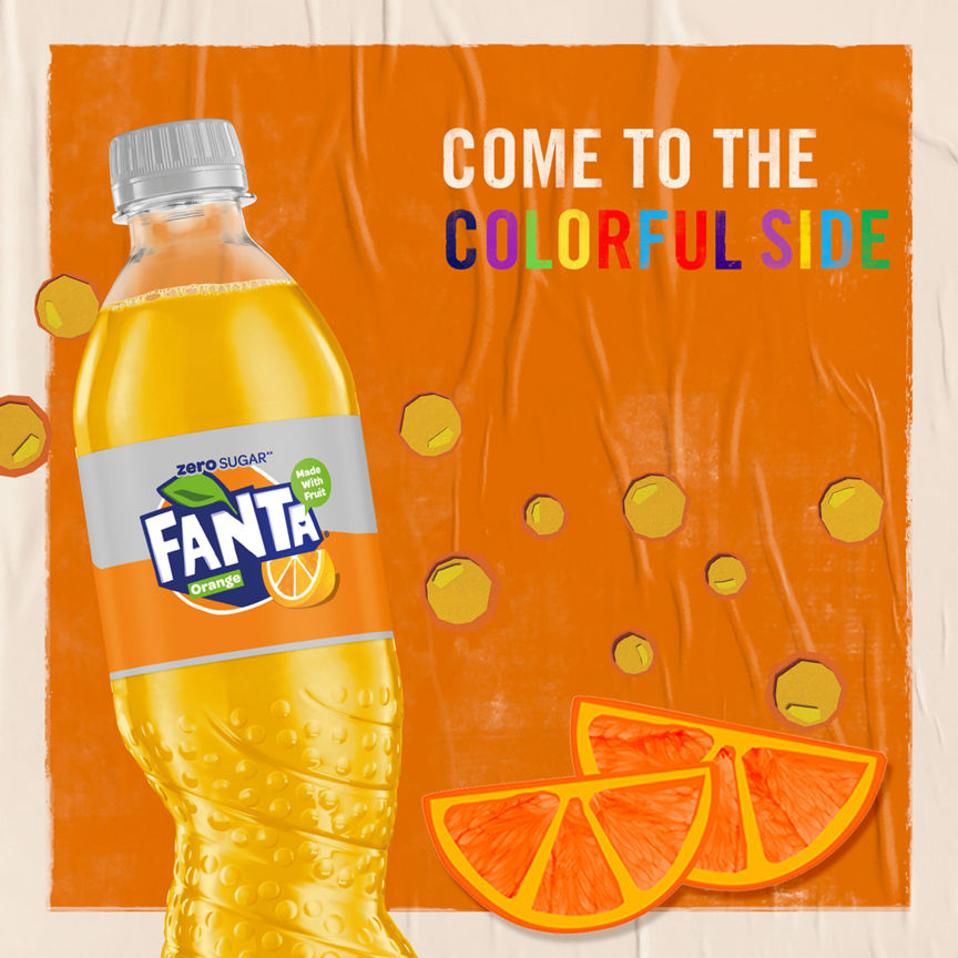 Fanta Orange Zero Fizzy & Soft Drinks ASDA   