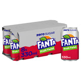 Fanta Fruit Twist Zero Sugar Cans Fizzy & Soft Drinks ASDA   