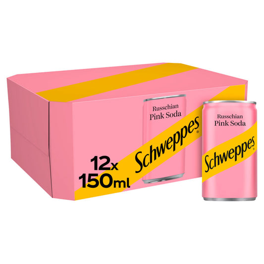 Schweppes Pink Soda Cans - McGrocer