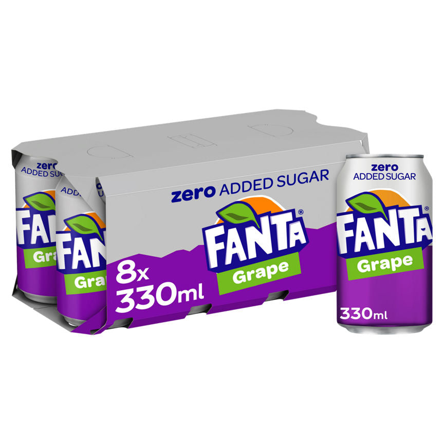 Fanta Zero Grape Fizzy & Soft Drinks ASDA   