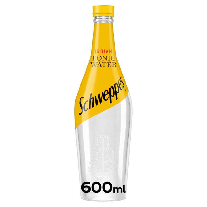 Schweppes Indian Tonic Water Glass Bottle