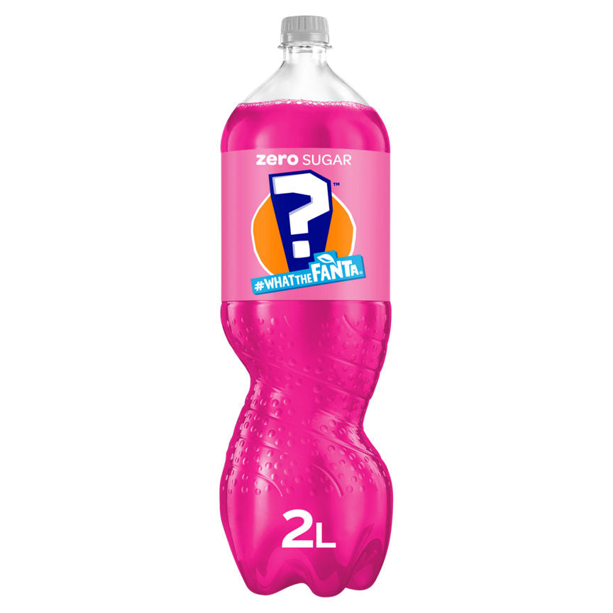 Fanta Zero What The Fanta Mystery Flavour Zero Sugar Bottle Fizzy & Soft Drinks ASDA   