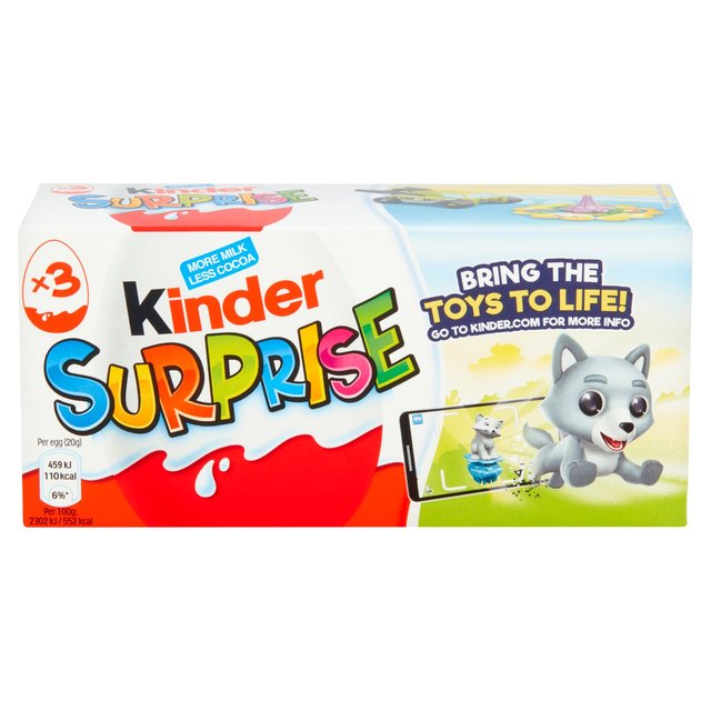 Kinder Surprise Eggs Sweets M&S Title  