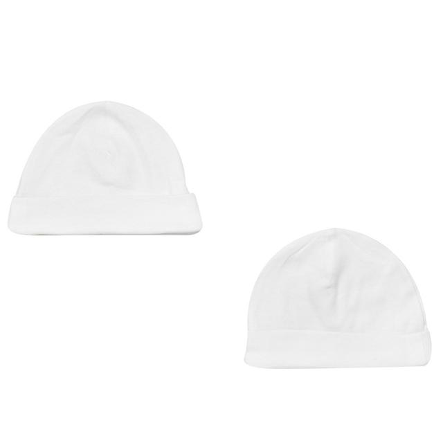 M&S Organic Cotton Hats, 0-12 Months, White Baby Accessories & Cleaning M&S   