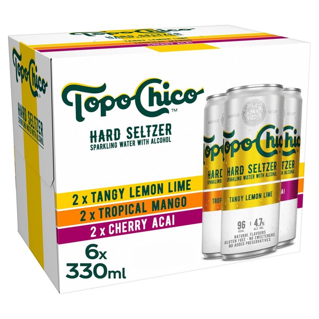 Topo Chico Hard Seltzer Mixed Pack Wine & Champagne M&S Default Title  