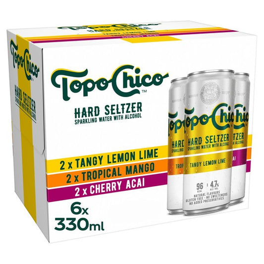 Topo Chico Hard Seltzer Mixed Pack Wine & Champagne M&S Title  