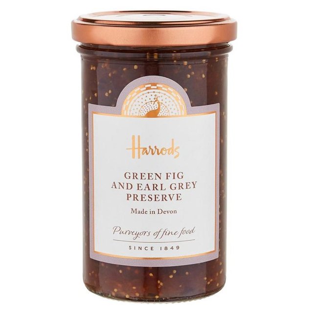 Harrods Fig & Earl Grey Jam Jams, Honey & Spreads M&S   