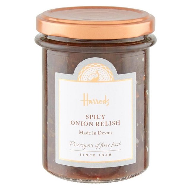 Harrods Onion Chilli Relish FOOD CUPBOARD M&S   