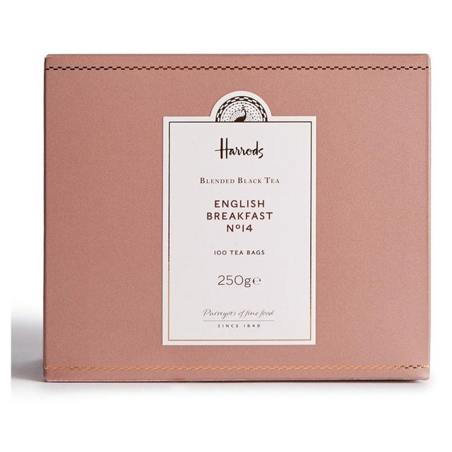 Harrods English Breakfast 100 Teabags GOODS M&S Default Title  