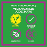 Heinz Vegan Mayo Garlic Aioli Free from M&S   