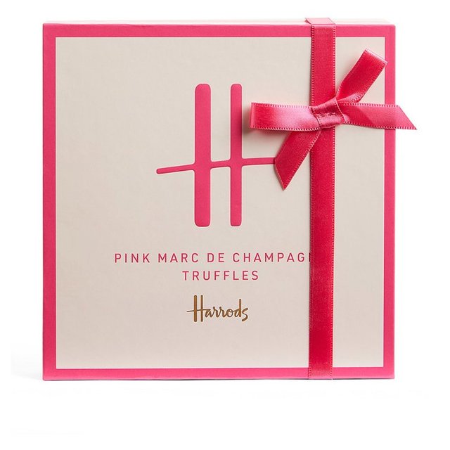 Harrods Pink Marc de Champagne Truffles