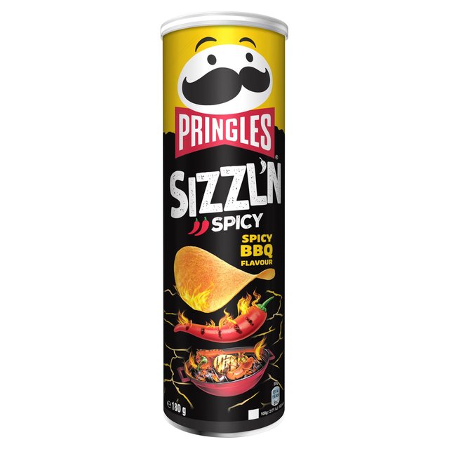 Pringles Sizzl'n Spicy BBQ