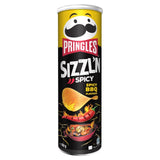 Pringles Sizzl'n Spicy BBQ Crisps, Nuts & Snacking Fruit M&S   