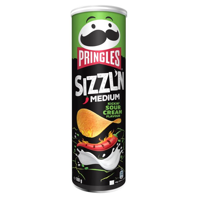 Pringles Sizzl'n Kickin' Sour Cream